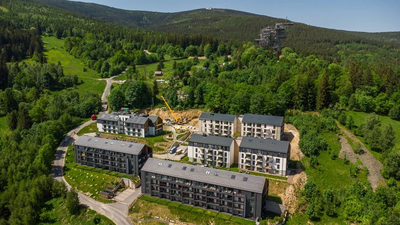 Apartament z tarasem i garażem obok wieży SKYWALK - 2