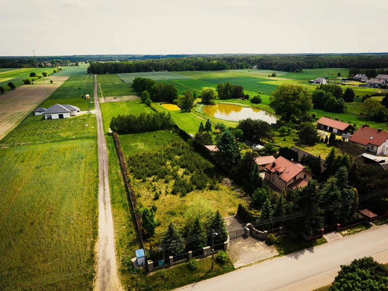 Działka budowlana 3132 m² z ogrodzeniem i mediami - 112958223.jpg