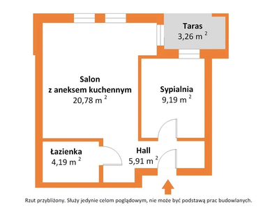 Gotowe 40 m2 w centrum z garażem i komórką - 2