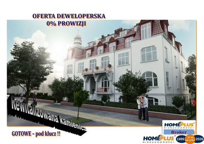 0%, apartament przy promenadzie -  pod klucz