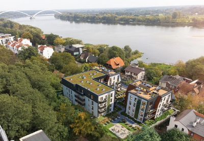 0%, Kameralna inwestycja, widok na Wisłę - 4