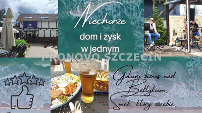 Niechorze,nieruchomość mieszkalno-usług. sprzedaż.