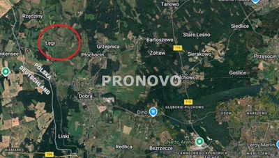 działka pod zabudowę Łęgi - 3