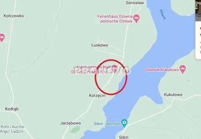 działka nad rzeką Dziwną - 2