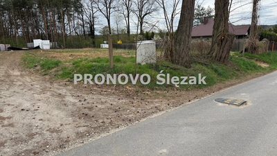 Działka budowlana 1065 m², Wilczyn k.Obornik Śl., - 3