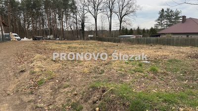 Działka budowlana 1065 m², Wilczyn k.Obornik Śl., - 2