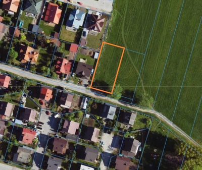 Działka budowlana 856 m² – Łowicz, ul. Lniana