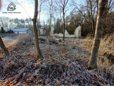 1800 m2 - działka budowlana pod lasem. - 3