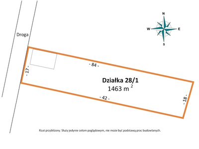 Działka budowlana 1463m2, Grabów gmina Żychlin - 5