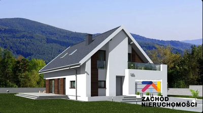 Prezentujemy na sprzedaż rozpoczętą budowę domu jednorodzinnego o powierzchni 204,52 m2 usytuowanego na pięknej działce na wzniesieniu w miejscowości Zabór na działce o powierzchni ok. 1501 m2 - 4