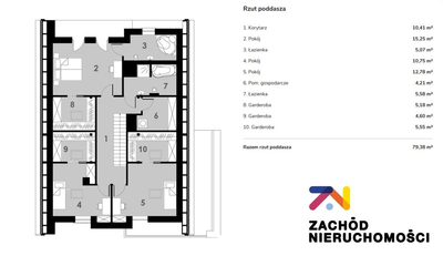Prezentujemy na sprzedaż rozpoczętą budowę domu jednorodzinnego o powierzchni 204,52 m2 usytuowanego na pięknej działce na wzniesieniu w miejscowości Zabór na działce o powierzchni ok. 1501 m2 - 3