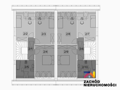 Na sprzedaż dom w zabudowie bliźniaczej o powierzchni 130 m2 usytuowany na działce o powierzchni 300 m2, zlokalizowany w miejscowości Otyń koło Nowej Soli. Dom przestronny z poddaszem użytkowym. Wyka… - 5