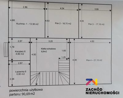 OFERUJEMY Państwu do sprzedaży budynek wolnostojący położony w ścisłym centrum CZERWIEŃSKA PRZY ULICY ZIELONOGÓRSKIEJ przy drodze wojewódzkiej nr 280. - 2