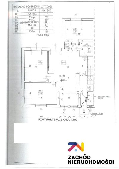 Przedstawiamy ofertę najmu lokalu o łącznej powierzchni 244,70 m2 zlokalizowanego w pobliżu centrum miasta. - 3