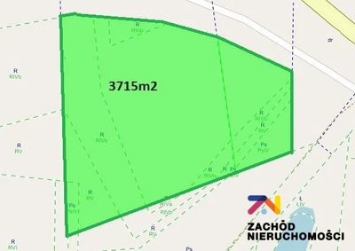 Działka rolna z możliwością uzyskania decyzji o warunkach zabudowy z możliwością prowadzenia nieuciążliwych usług!!! - 2