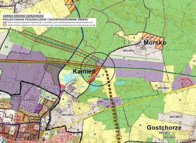 OFERUJEMY PAŃSTWU NIERUCHOMOŚĆ PRZEZNACZONĄ DO SPRZEDAŻY LUB WSPÓLNEJ INWESTYCJI POŁOŻONĄ W KROŚNIE ODRZAŃSKIM, OBRĘB KAMIEŃ - MORSKO.