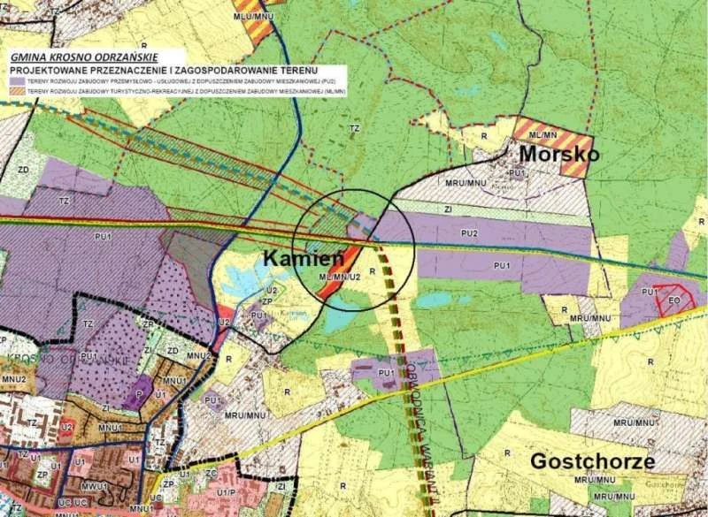 OFERUJEMY PAŃSTWU NIERUCHOMOŚĆ PRZEZNACZONĄ DO SPRZEDAŻY LUB WSPÓLNEJ INWESTYCJI POŁOŻONĄ W KROŚNIE ODRZAŃSKIM, OBRĘB KAMIEŃ - MORSKO. - 51630227-1l.jpg