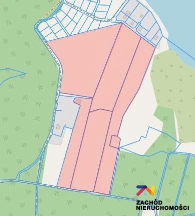 Proponujemy Państwu działki o łącznej pow. 10,03 HA przeznaczone pod zabudowę mieszkalną i letniskową wraz z infrastrukturą towarzyszącą tj. boiska, korty, parkingi, plaże.