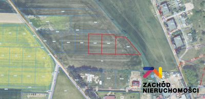 Na sprzedaż działki o powierzchni od 1000 m2 do 1100 m2 usytuowane w miejscowości Niedoradz w niedalekiej odległości od Nowej Soli. - 2
