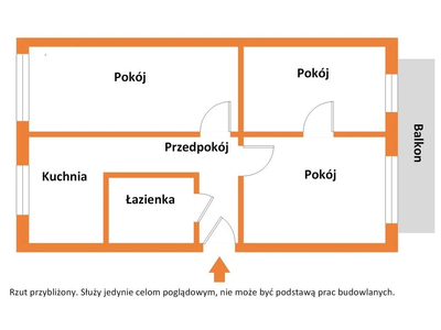 Rezerwacja-Słoneczne 3 pokoje z balkonem - 2
