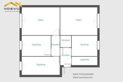 Przestronne 4 pokoje w kamienicy 79,9 m²  Malbork - 4