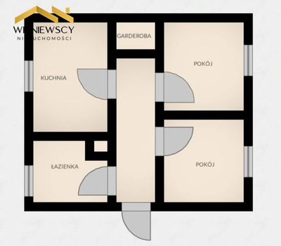 Mieszkanie 53,6m², 2 pokoje, ul.Królewiecka Elbląg - 4