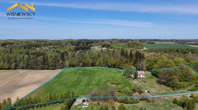 Dom 75 m² z działką 2,5 ha i strumieniem–Ogrodniki