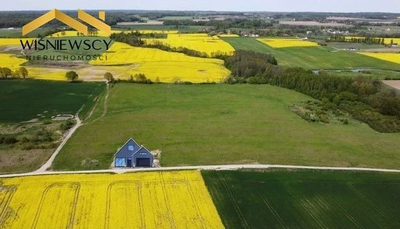 Działka budowlana, 1200m2, Wysoczyzna Elbląska - 5