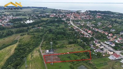 Działka budowlana z widokiem na Zalew Tolkmicko - 5