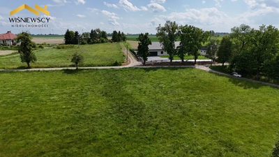Działka budowlana 1321 m2 Zajezierze, wydane WZ - 3
