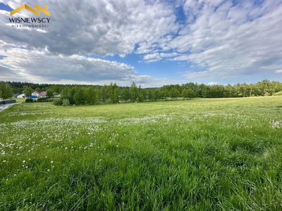 Działka budowlana 1321 m2 Zajezierze, wydane WZ - 4