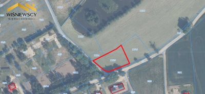 Działka budowlana 1321 m2 Zajezierze, wydane WZ - 5