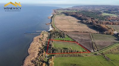 Działka inwestycyjna 2,72 ha nad Zalewem Wiślanym