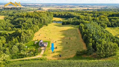 Działka 1291 m² z WZ wśród natury – Rogowo