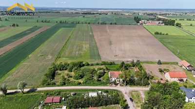 Działka 4232 m² ze stawem, Drużno - 5