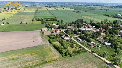 Działka 4232 m² ze stawem, Drużno - 2