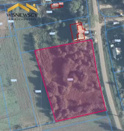 Działka 4232 m² ze stawem, Drużno - 4