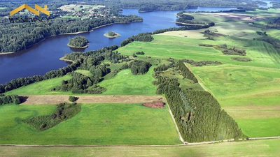 Działki nad jeziorem Bartężek, gmina Morąg.