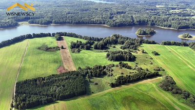 Działki nad jeziorem Bartężek, gmina Morąg. - 4