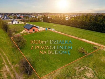 OBNIŻKA CENY! Działka 1000m² pozwolenie na budowę - 5
