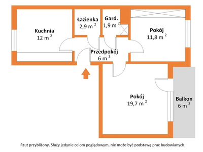 Przestronne 2 pokoje z dużym potencjałem! - 2