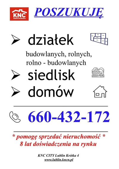 Wierciszów, działki budowlane MN, media 100%. - 3