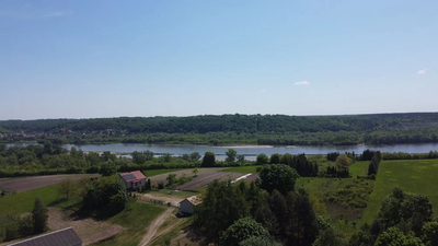 Działka 2902 m2 z widokiem na Wisłę w Oblasach. - 3