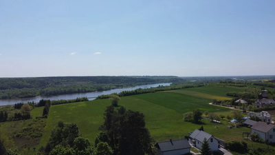 Działka 2902 m2 z widokiem na Wisłę w Oblasach. - 2