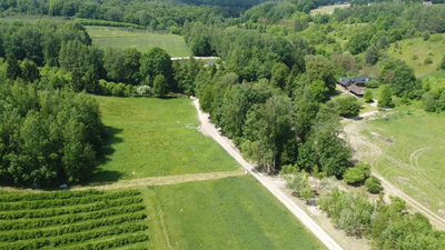 Działka 3580 m2 w Kazimierzu Dolnym 4 km od rynku. - 2