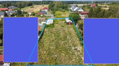 Działka z MPZP 0,54 ha w Bronowicach gm. Puławy.. - 2