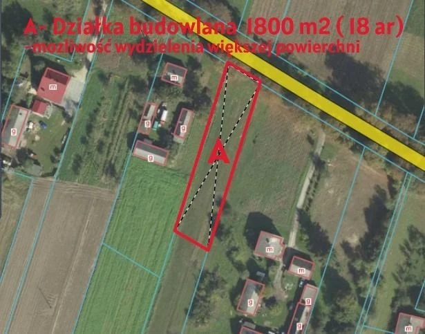 Działka budowlana Stoczek Kolonia 18ar lub więcej - 108753034.jpg