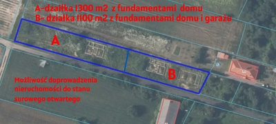 Działka budowlana 13a Charlęż g. Spiczyn (budowa)