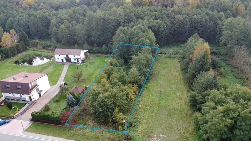 Działka 1441 m2 prze drodze 747 w Lipie Miklas. - 109186220.jpg