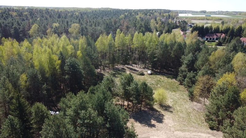 Działka 3117 m2 pośród drzew w Kowali gm. Puławy. - 112236176.jpg